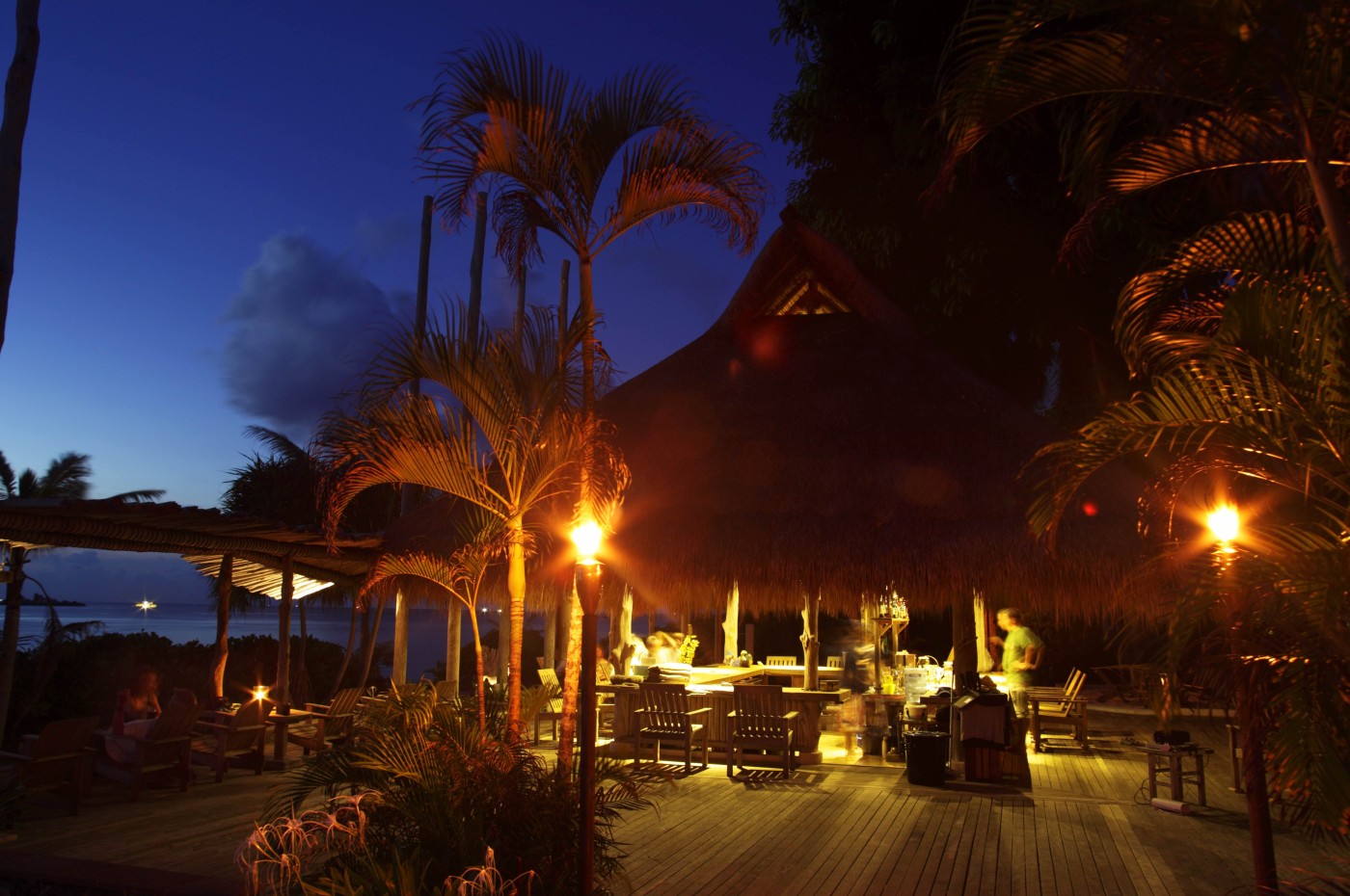 evening at Nikoi Island, Indonesia